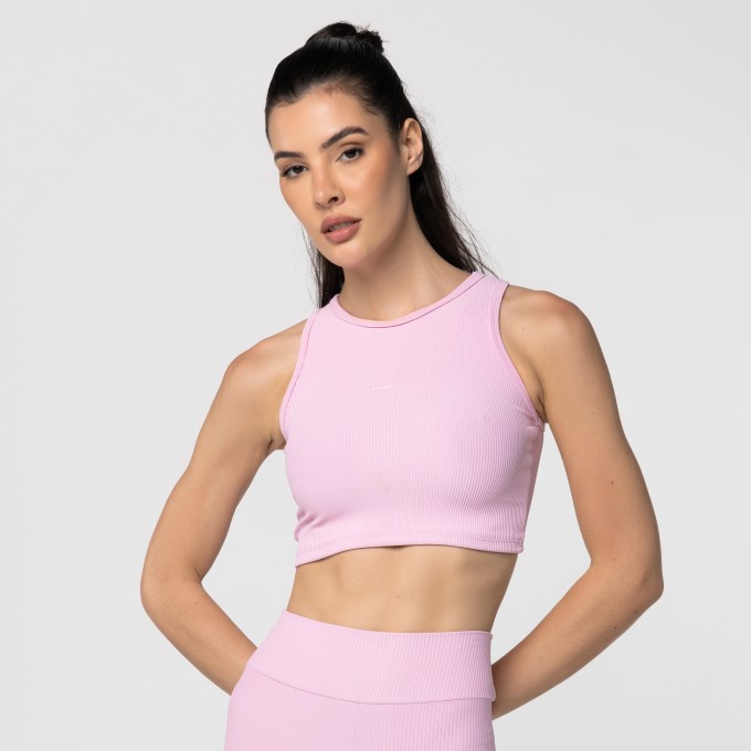 Top Yoga Regata Rosa