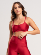 Top Fitness Bliss Vermelho