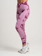 Calça Legging Estampada Tie-Dye 